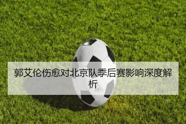 郭艾伦伤愈对北京队季后赛影响深度解析